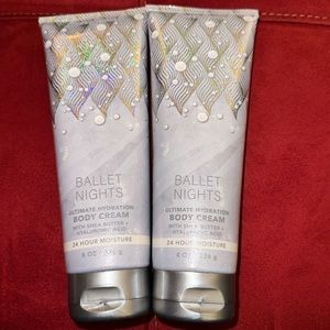 BBW 2pc Body Cream Ballet Nights